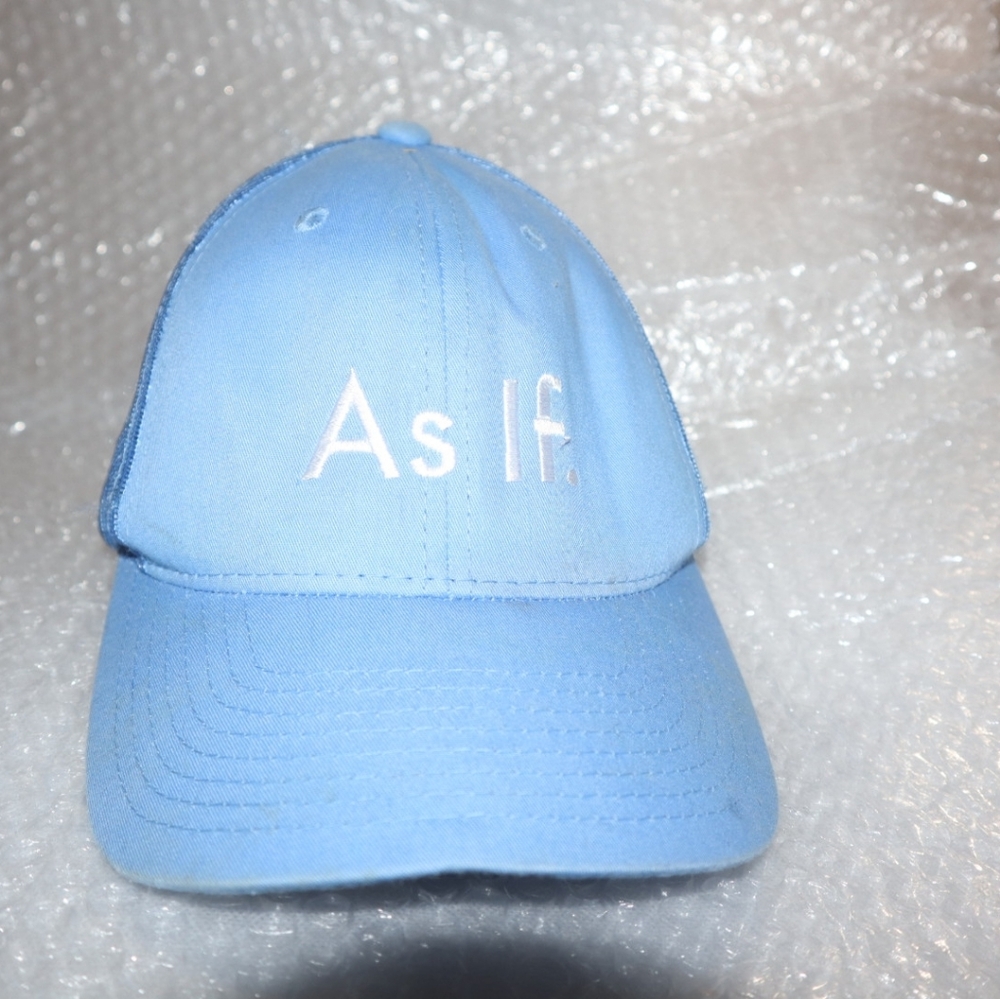 SEPHORA The Merch Shop Baseball Cap Light Blue‎